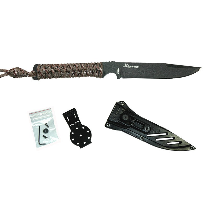 Couteau à lame fixe Wild Tech4 XL - Wildsteer-T.A DEFENSE