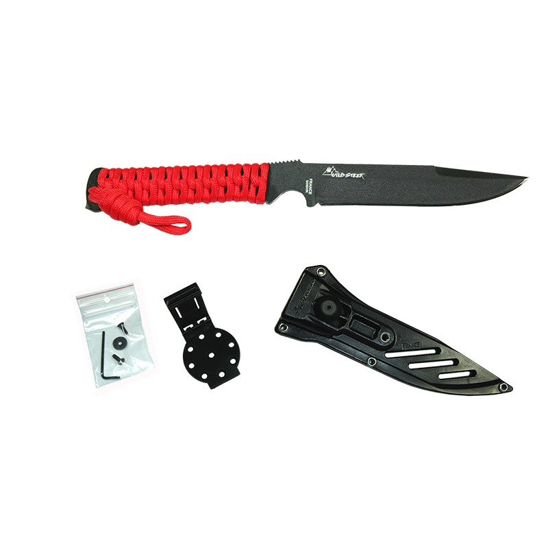 Couteau à lame fixe Wild Tech4 XL - Wildsteer-T.A DEFENSE